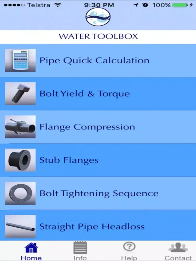 Water Toolbox Lite Edition iPad  Screenshots