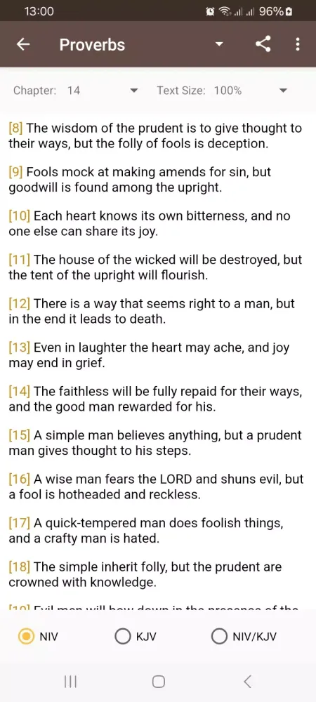 NIV1984 Screenshots