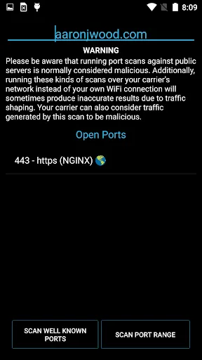 Port Authority - Port Scanner Screenshots