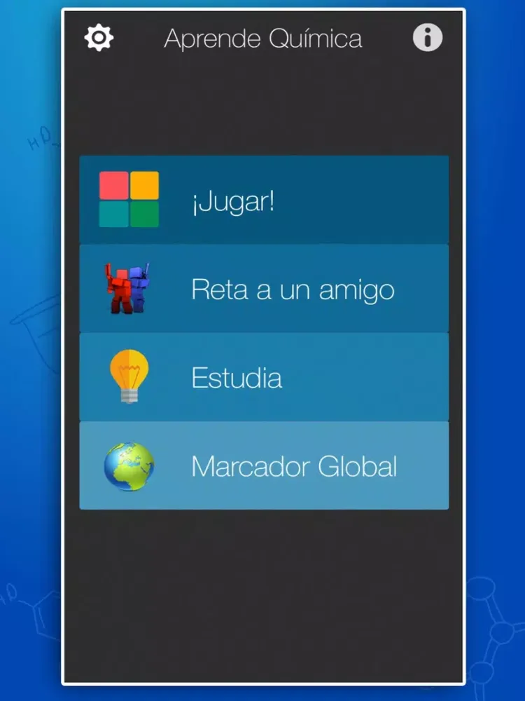Aprende Química iPad 應用截圖