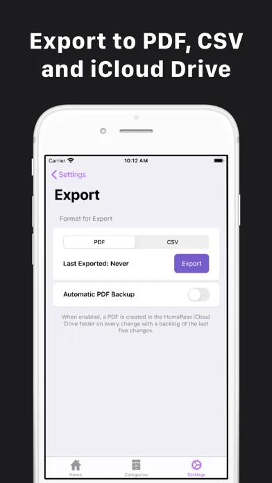 HomePass for HomeKit & Matter Screenshots