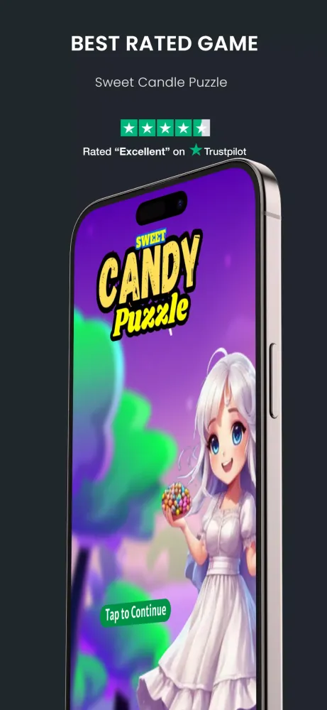 Sweet Candy Puzzle: Match 3应用截图