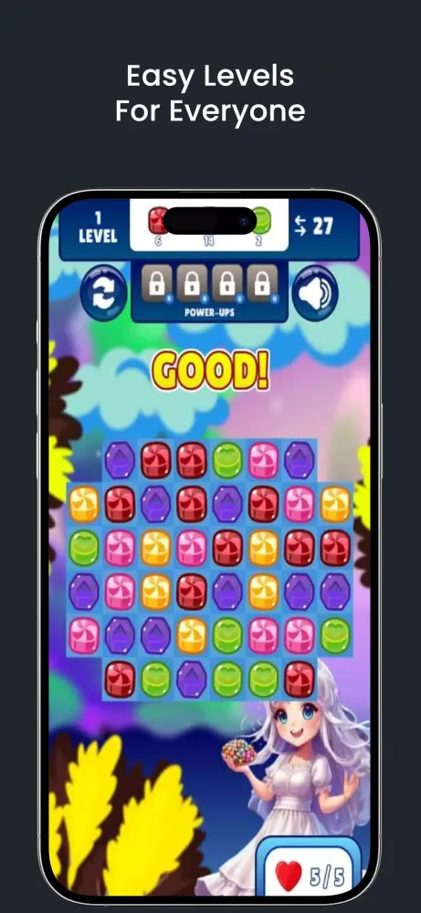 Sweet Candy Puzzle: Match 3应用截图