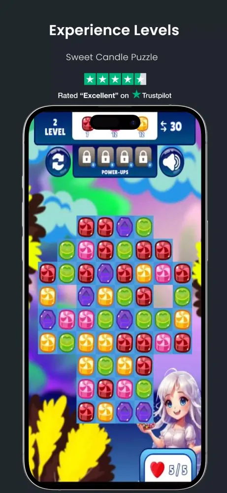Sweet Candy Puzzle: Match 3应用截图