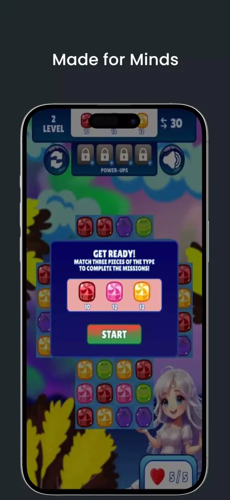 Sweet Candy Puzzle: Match 3应用截图