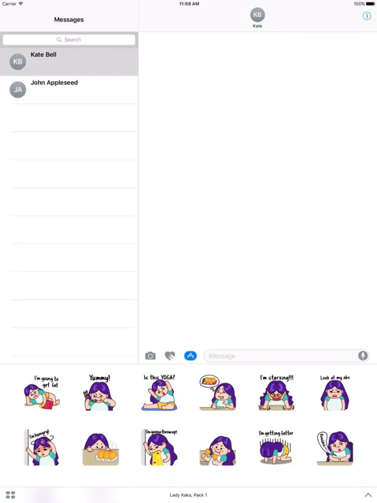 Lady KaKa, Pack 1 iPad  स्क्रीनशॉट