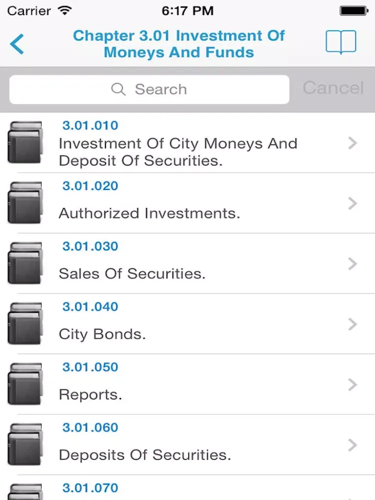 صور California City Municipal Code (CA Codes) iPad 