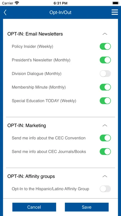 My CEC Screenshots