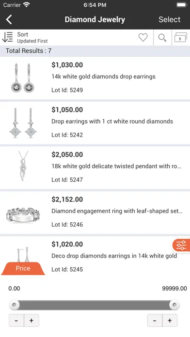 Capturas de pantalla de Anye Jewelry