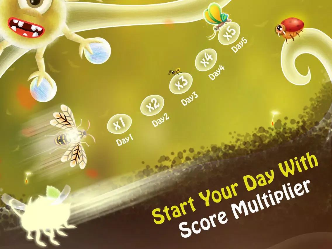 Ảnh chụp màn hình của Dandelion Game iPad 