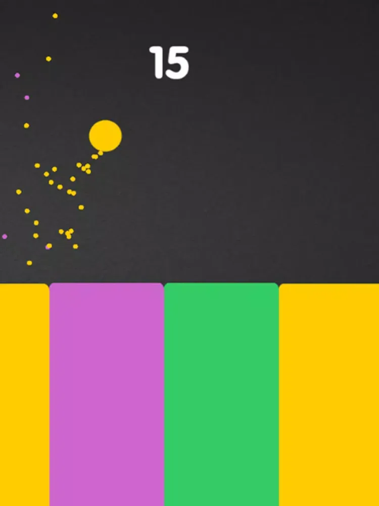 Color Dotz Switch - Switch To Booth Platform And Stack The Ball On Color Platform iPad  스크린샷
