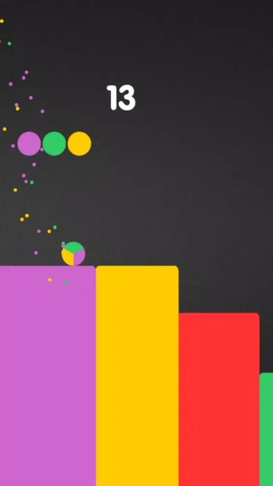 Color Dotz Switch - Switch To Booth Platform And Stack The Ball On Color Platform 스크린샷