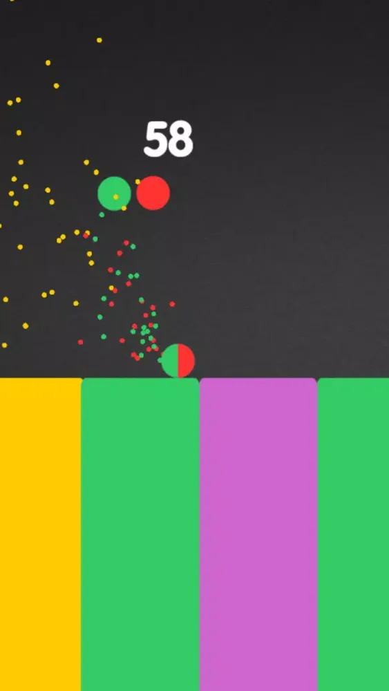 Color Dotz Switch - Switch To Booth Platform And Stack The Ball On Color Platform 스크린샷