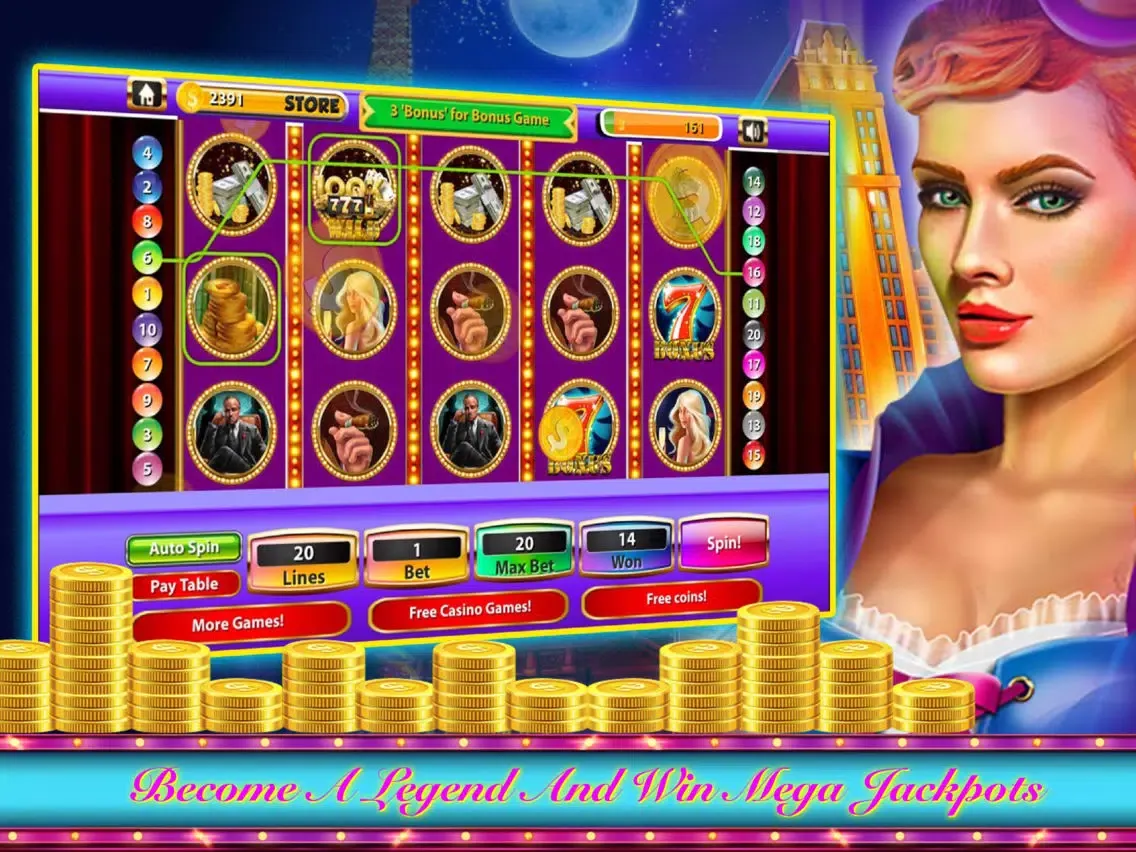 Tangkapan skrin Slots - VIP Club In Hot Las Vegas Casino Machine iPad 
