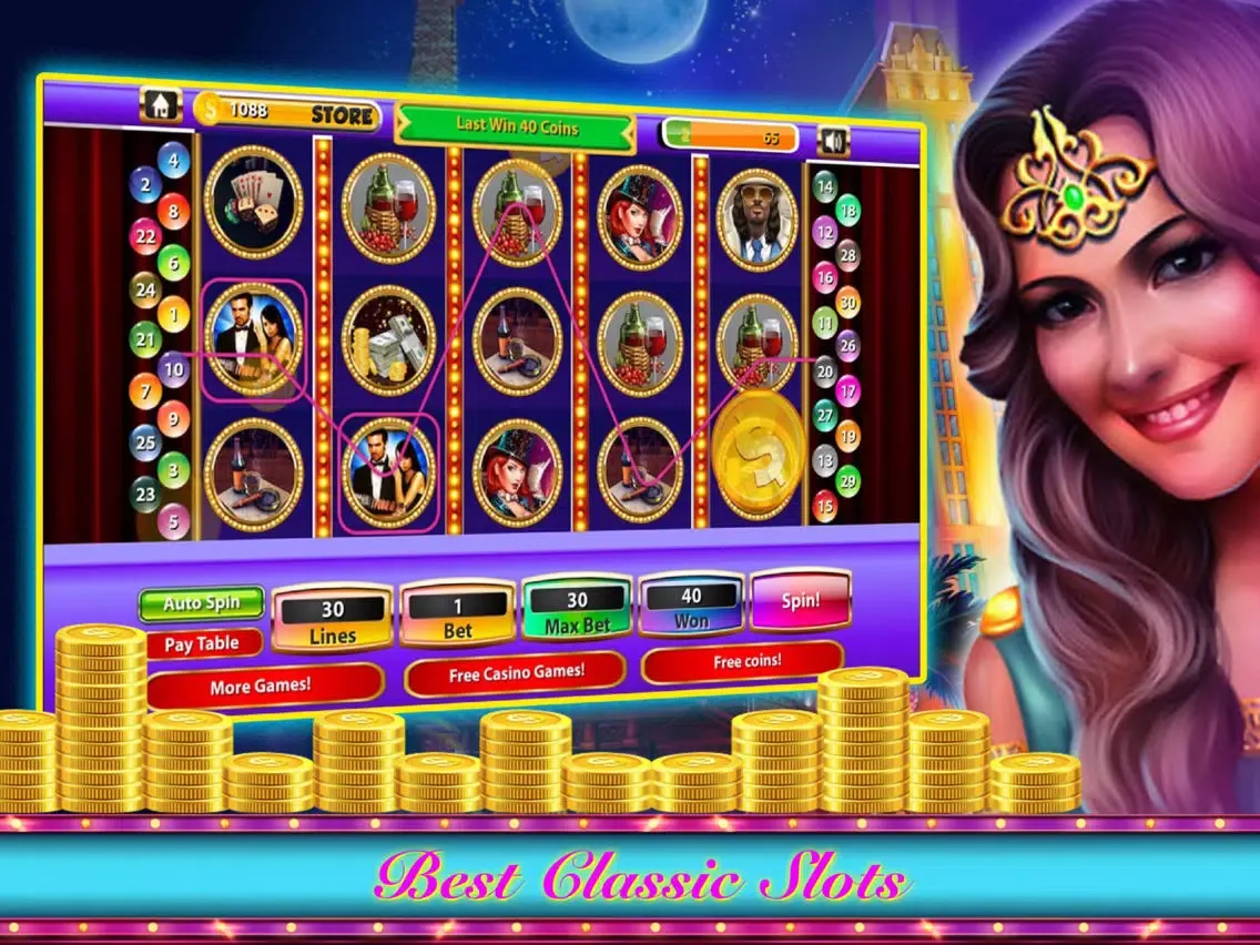 Tangkapan skrin Slots - VIP Club In Hot Las Vegas Casino Machine iPad 