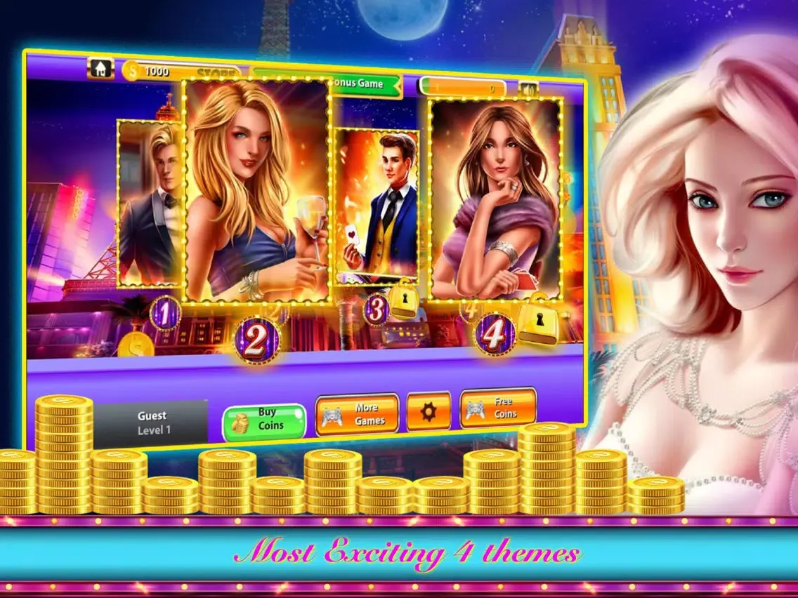 Tangkapan skrin Slots - VIP Club In Hot Las Vegas Casino Machine iPad 