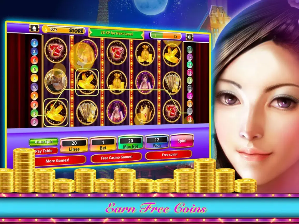 Tangkapan skrin Slots - VIP Club In Hot Las Vegas Casino Machine iPad 