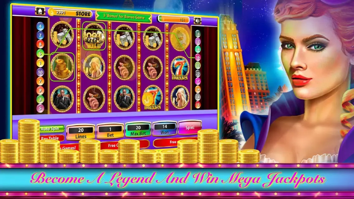 Tangkapan skrin Slots - VIP Club In Hot Las Vegas Casino Machine