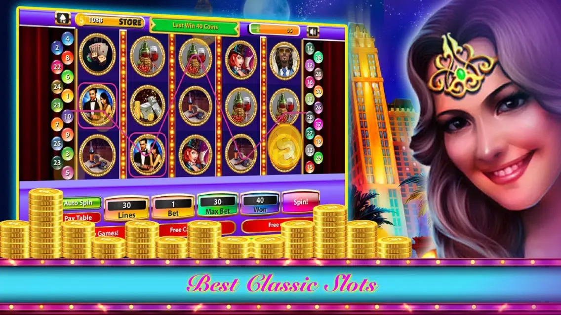Tangkapan skrin Slots - VIP Club In Hot Las Vegas Casino Machine