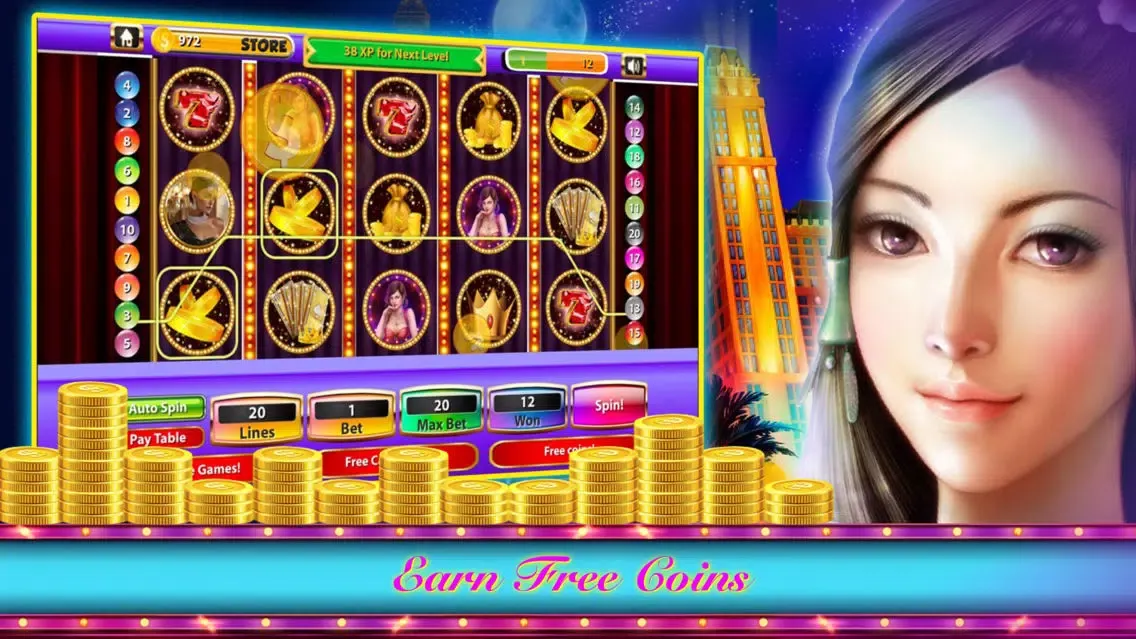Tangkapan skrin Slots - VIP Club In Hot Las Vegas Casino Machine