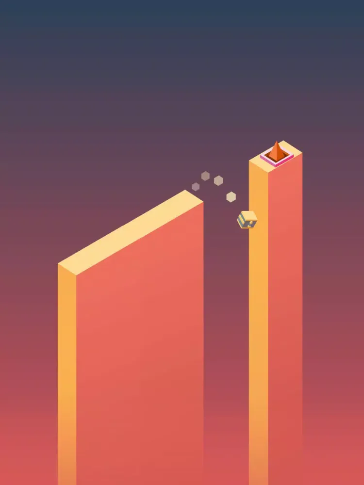 Ảnh chụp màn hình của Perfect Surge - Minimal Charming Platformer iPad 