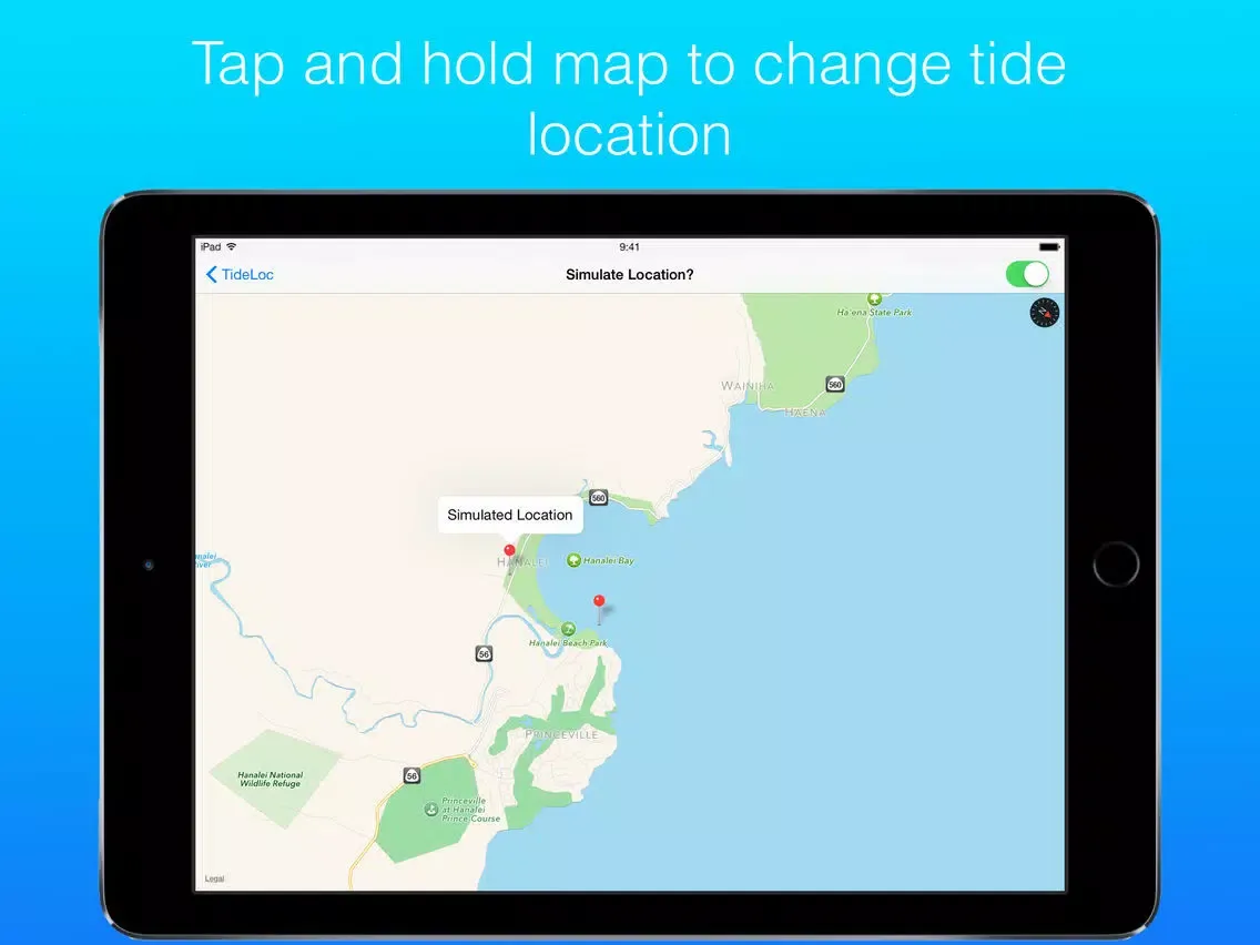 TideLoc iPad 应用截图