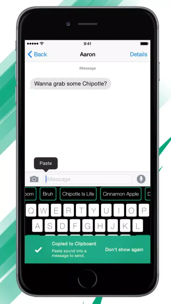 VKeyboard - Keyboard and Soundboard for Vine স্ক্রিনশট