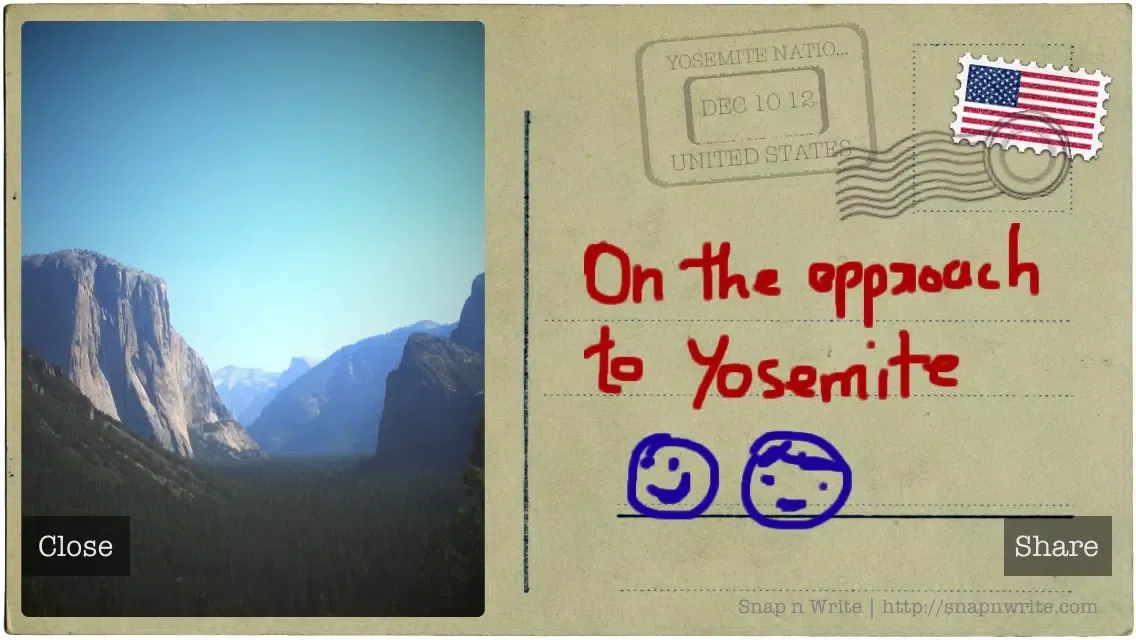 Snap n Write (Click Photo, Write Message, Draw, Doodle, Share Postcard) स्क्रीनशॉट