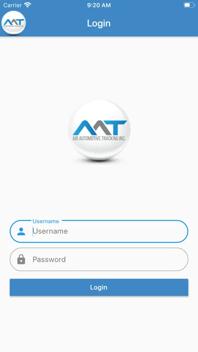 AAT Driver App Screenshots