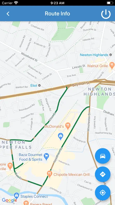 AAT Driver App Screenshots