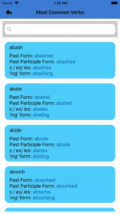 Ảnh chụp màn hình của English Grammar & Punctuation