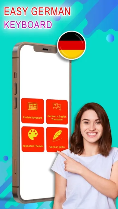 German Keyboard & Translator スクリーンショット