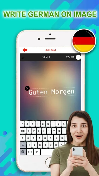 German Keyboard & Translator スクリーンショット