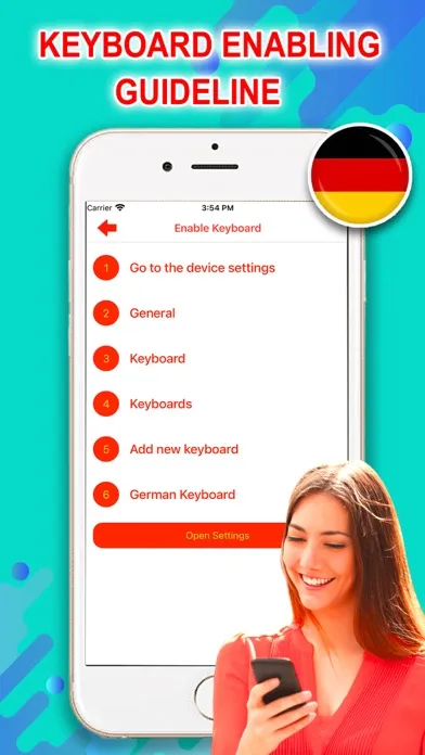 German Keyboard & Translator スクリーンショット