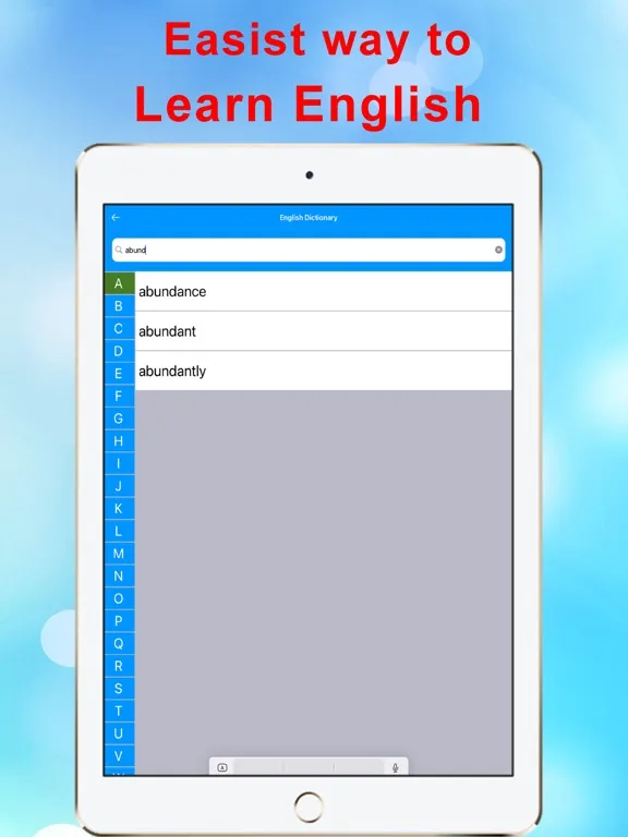 Capturas de tela do English Grammar Quiz App iPad 