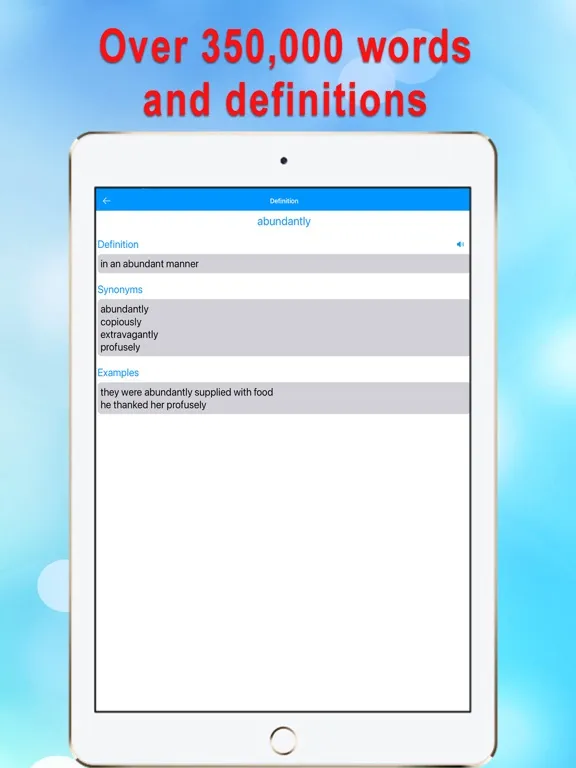 Capturas de tela do English Grammar Quiz App iPad 