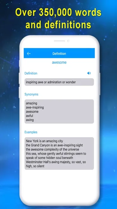 Capturas de tela do English Grammar Quiz App