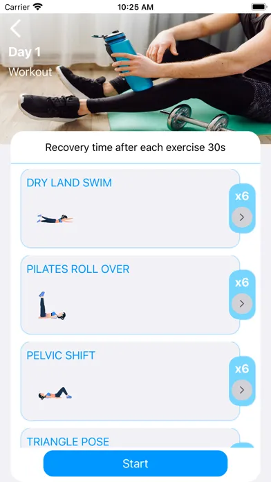 Home Workout - 30 Days Plan سکرین شاٹس
