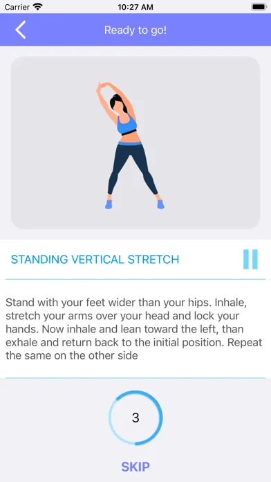 Home Workout - 30 Days Plan سکرین شاٹس