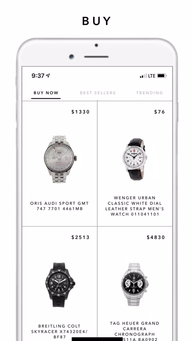 Tangkapan layar BALLR – Shop Watches