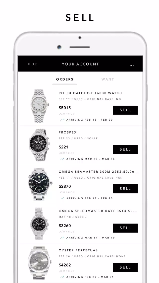 Tangkapan layar BALLR – Shop Watches
