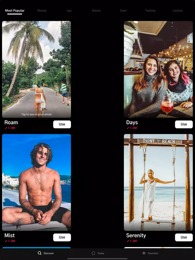 Presets for Lightroom - FLTRS iPad  スクリーンショット