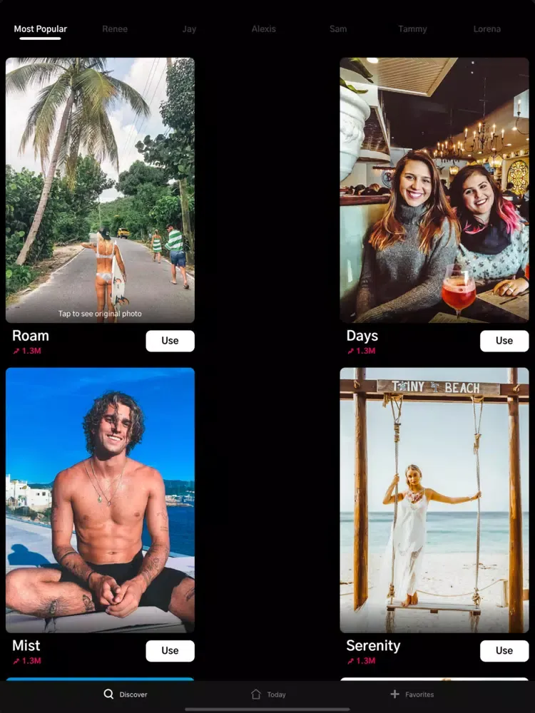 Screenshot di Presets for Lightroom - FLTRS iPad 