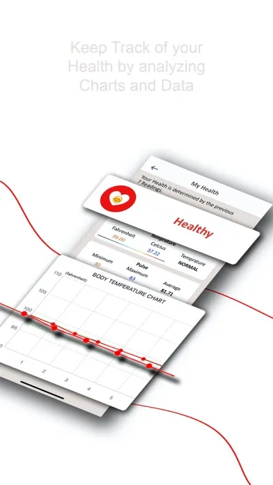 Zrzuty ekranu Body Temperature Tracer