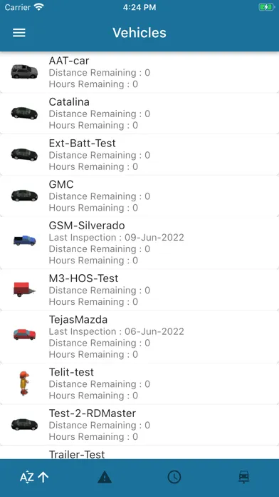 AAT Mechanic App Screenshots