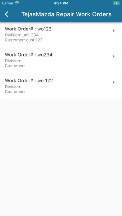 AAT Mechanic App Screenshots