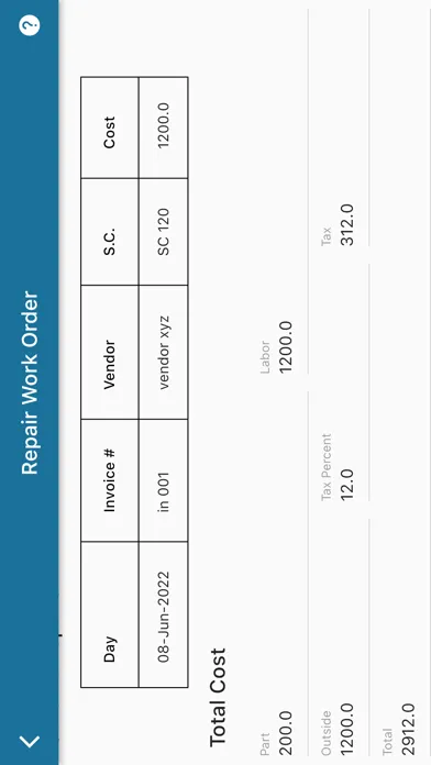 AAT Mechanic App Screenshots