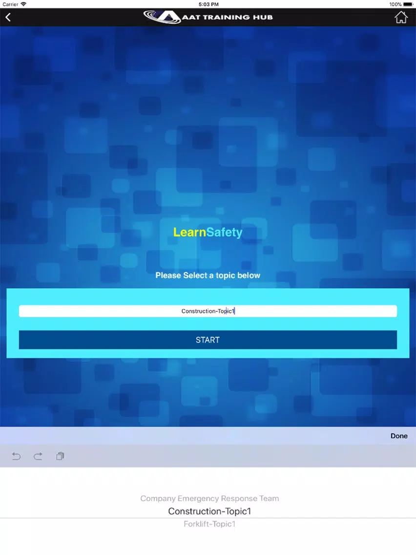 AAT mLearn iPad 应用截图