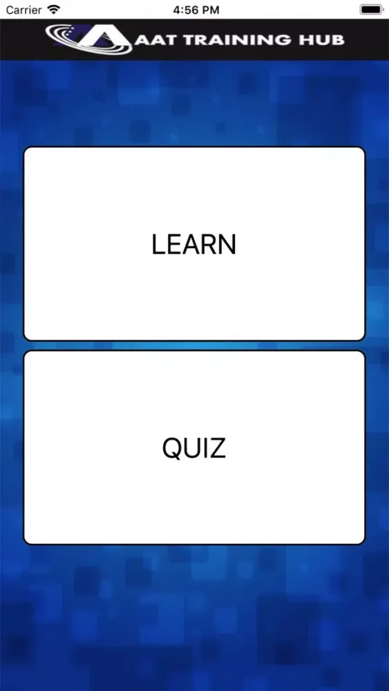Zrzuty ekranu AAT mLearn