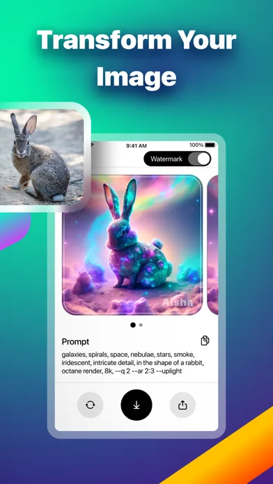 Tangkapan skrin Ai Art Image Generator Pro